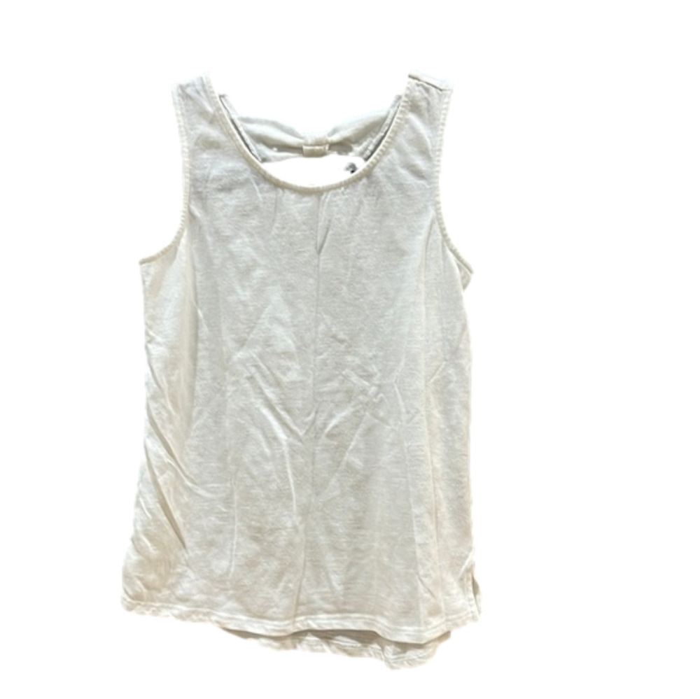 SO Girls White Tank Top Sleeveless Shirt Size 12